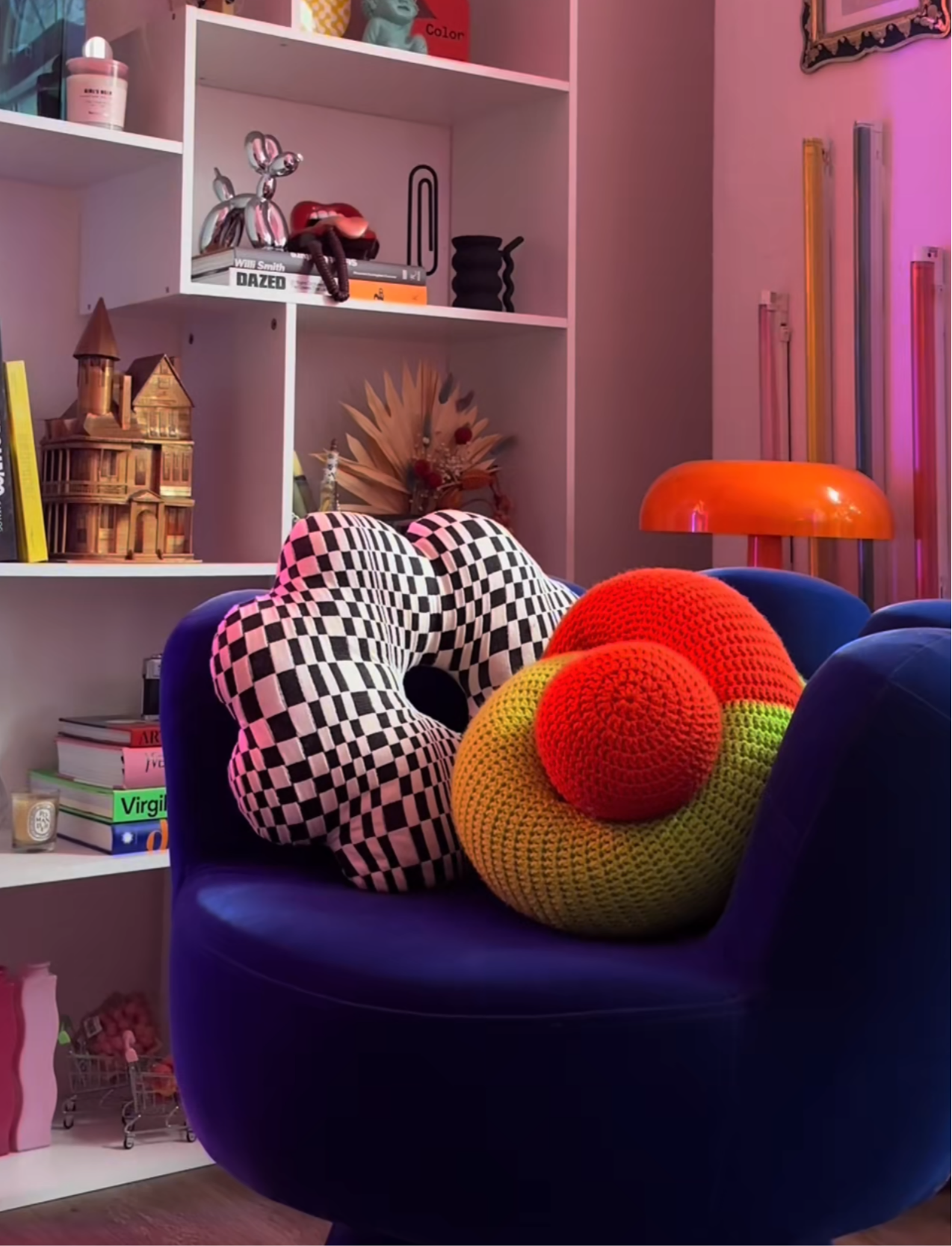 Crochet Knot Pillow