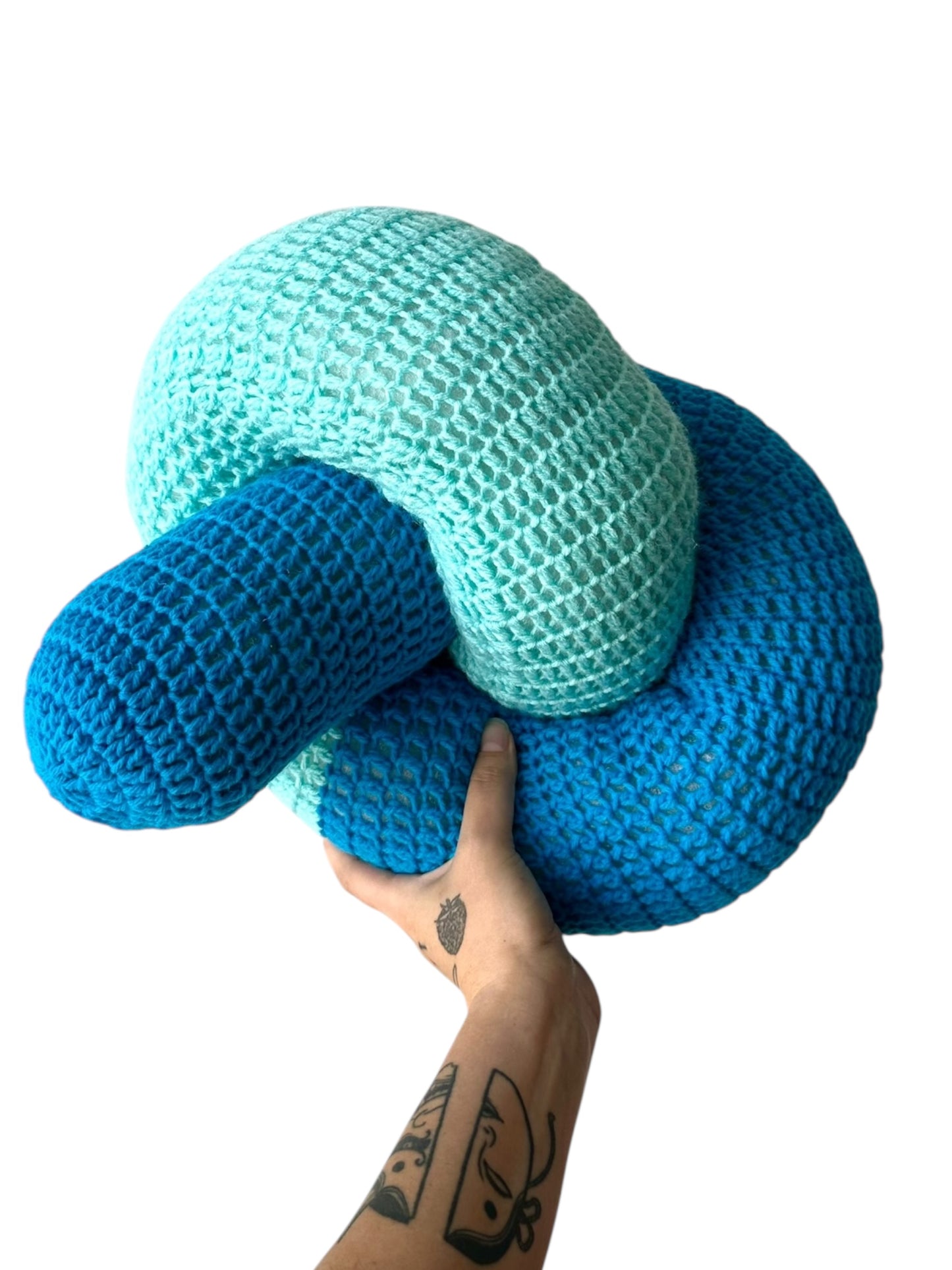 Crochet Knot Pillow