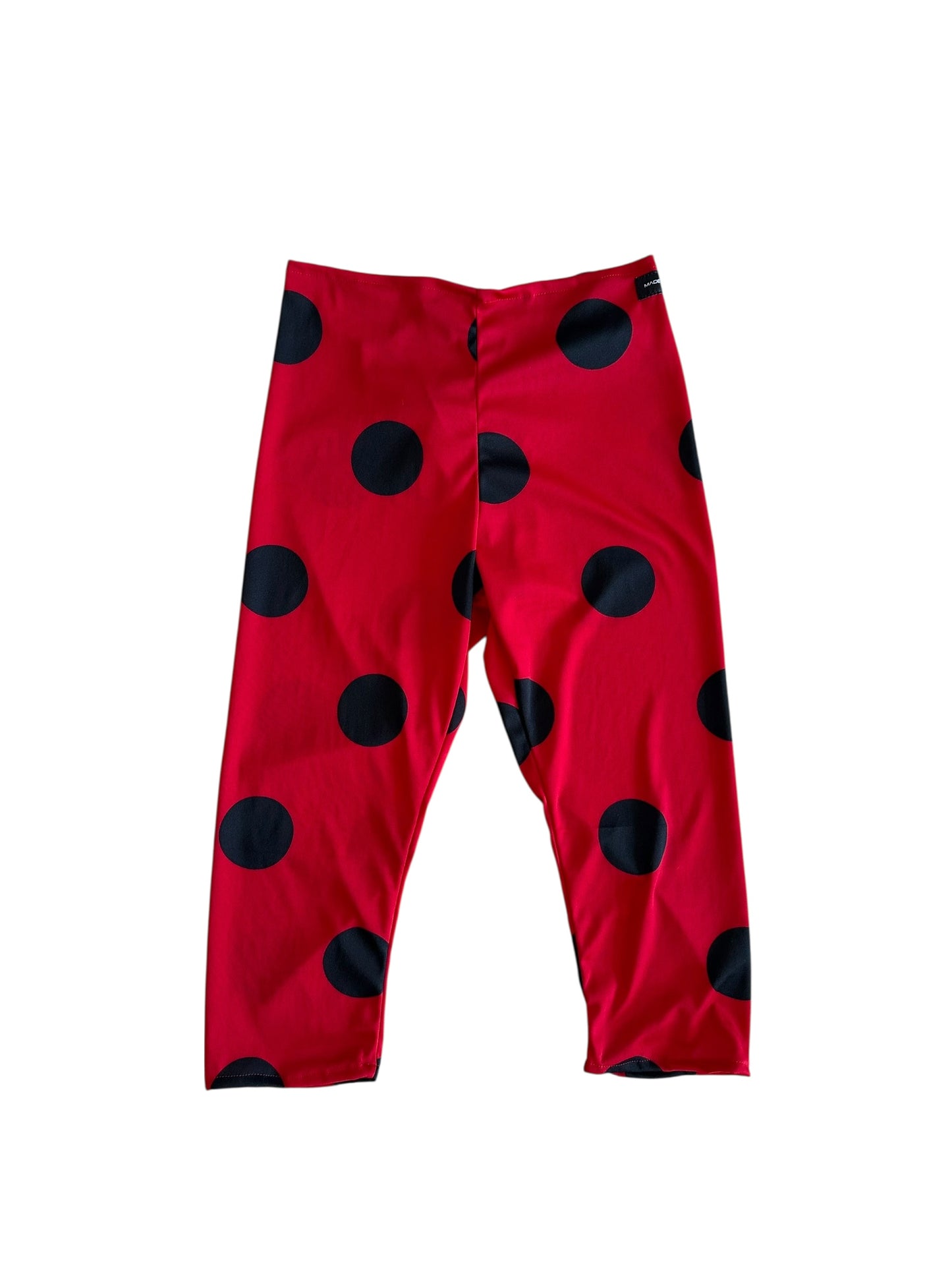 Dotty Lace-Up Capri Pant