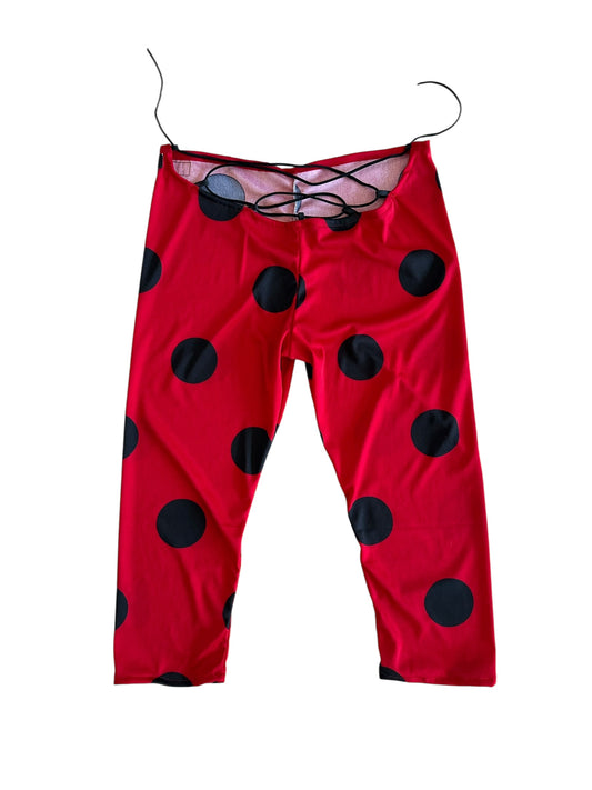 Dotty Lace-Up Capri Pant