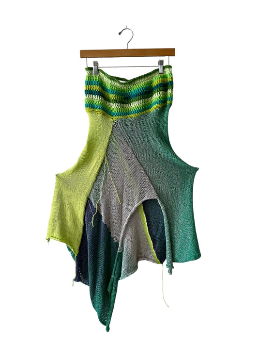 Jade Asymmetrical Skirt