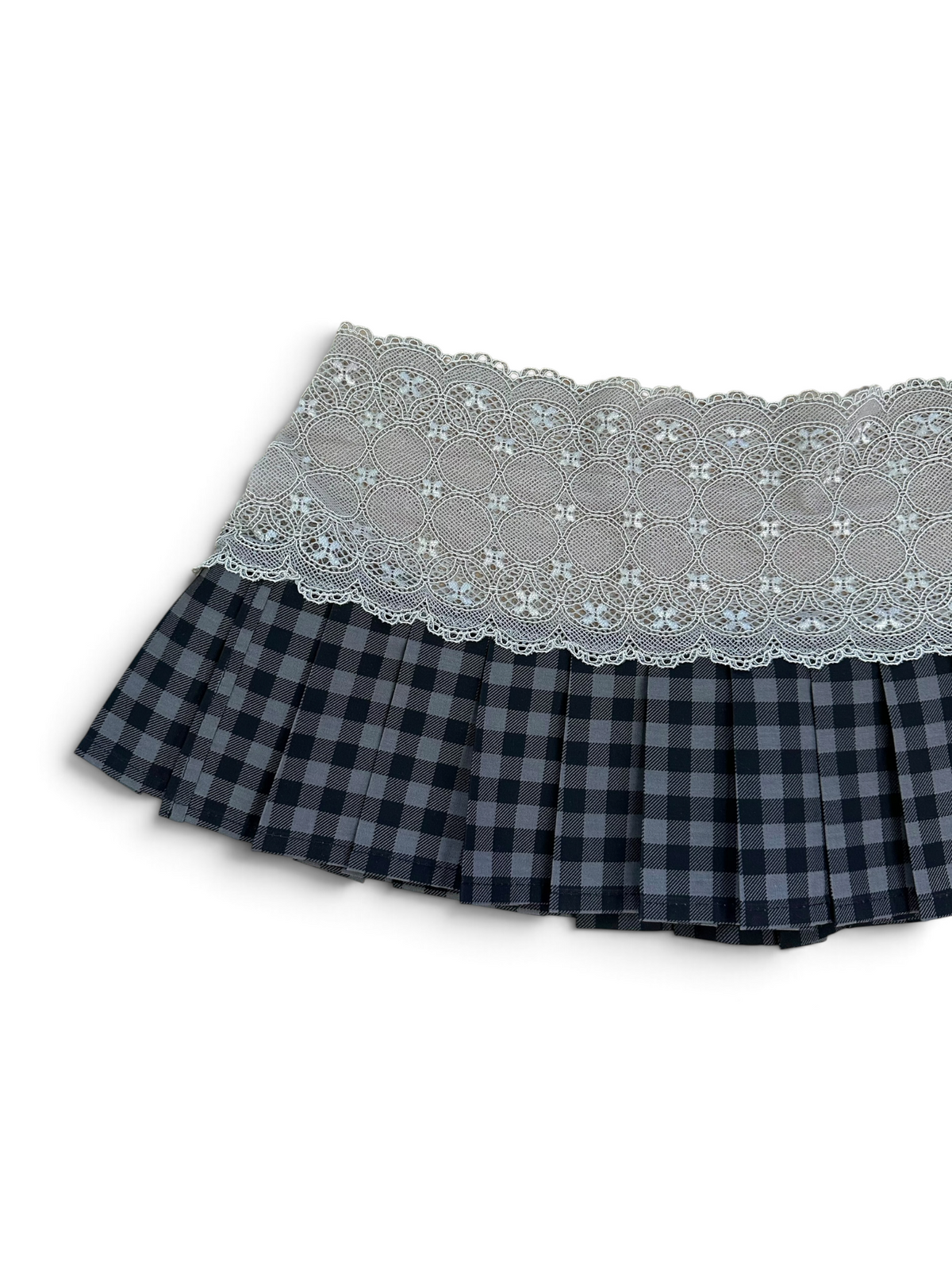 Gingham Mini Skirt