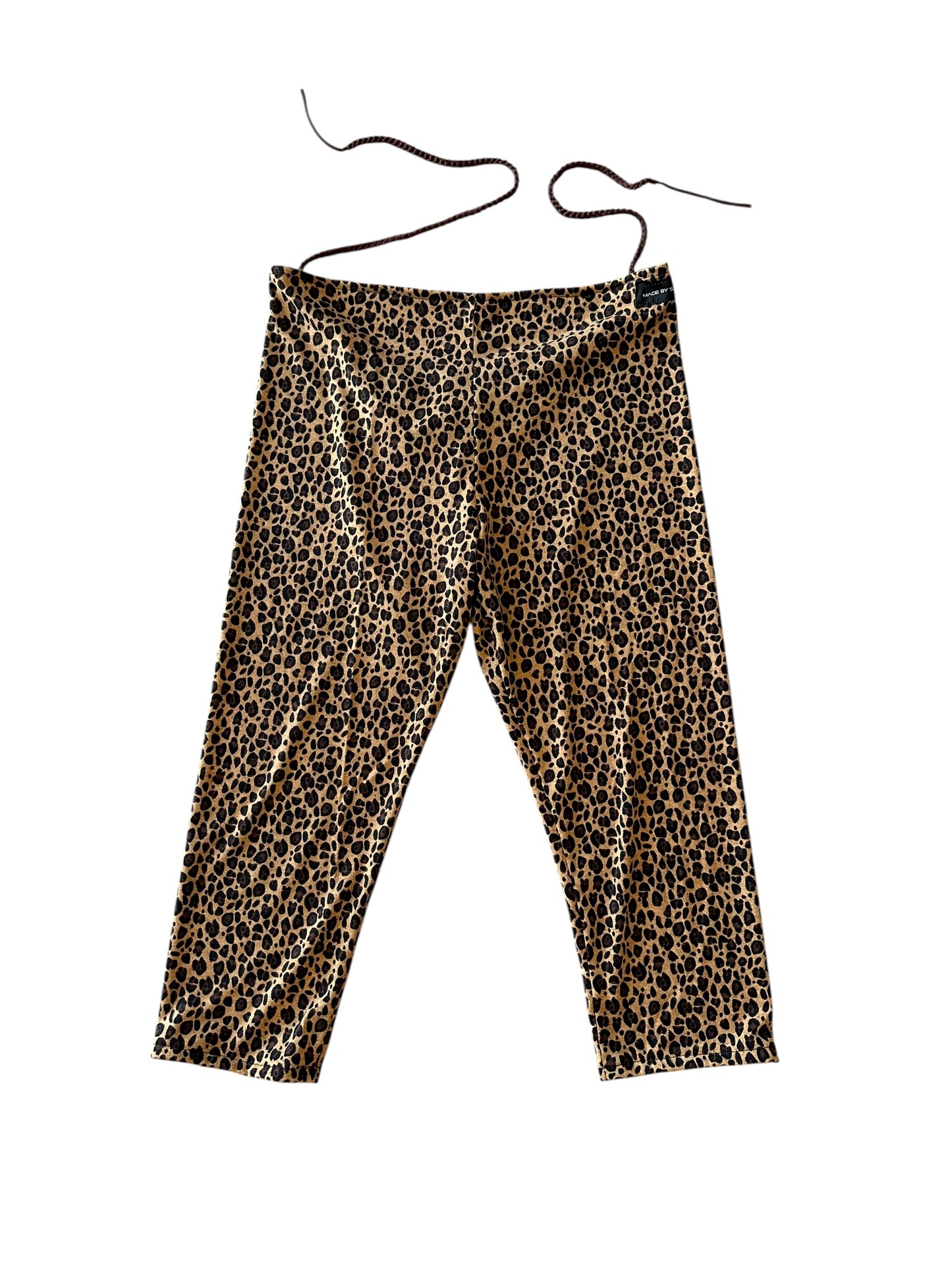 Jade Lace-Up Capri Pant