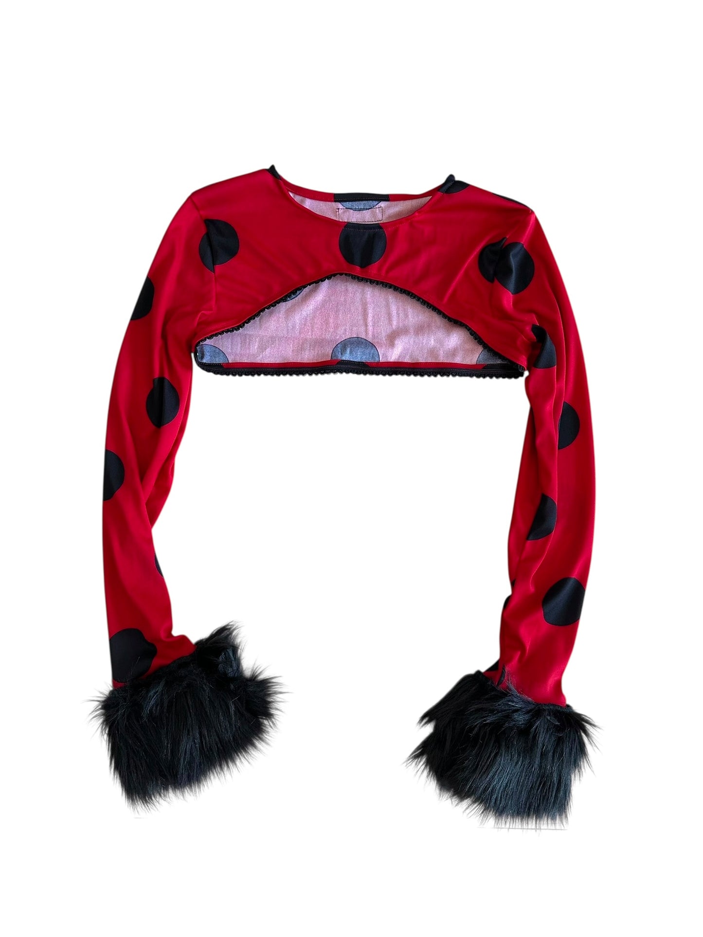 Dotty Shrug Top