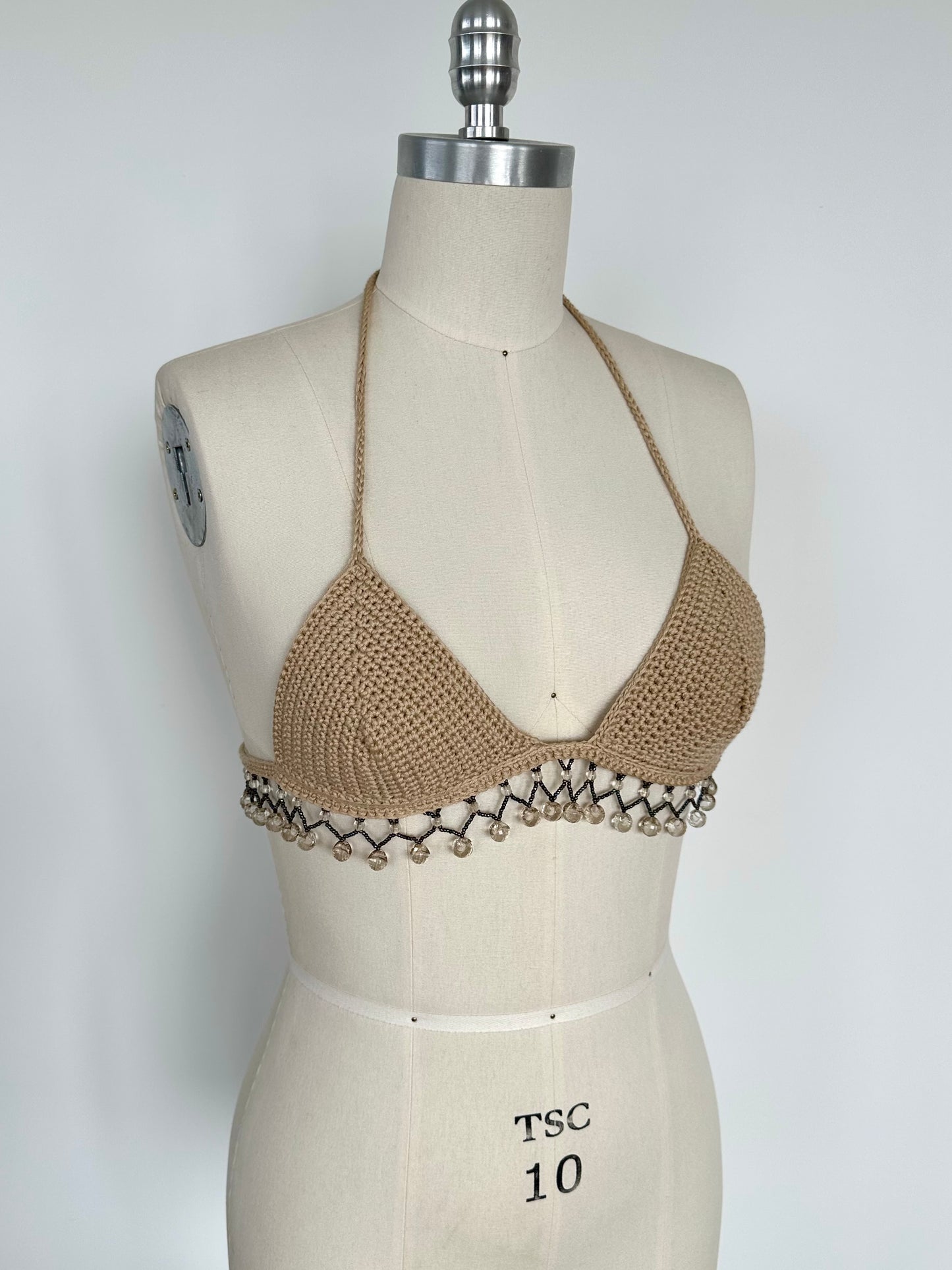 Beaded Bikini Top