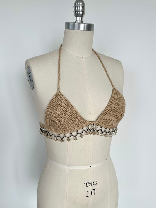 Beaded Bikini Top