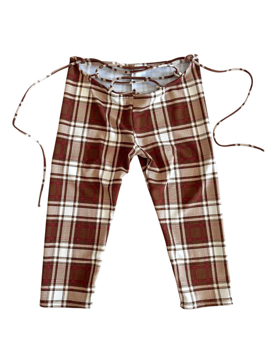 Nova Lace-Up Capri Pant