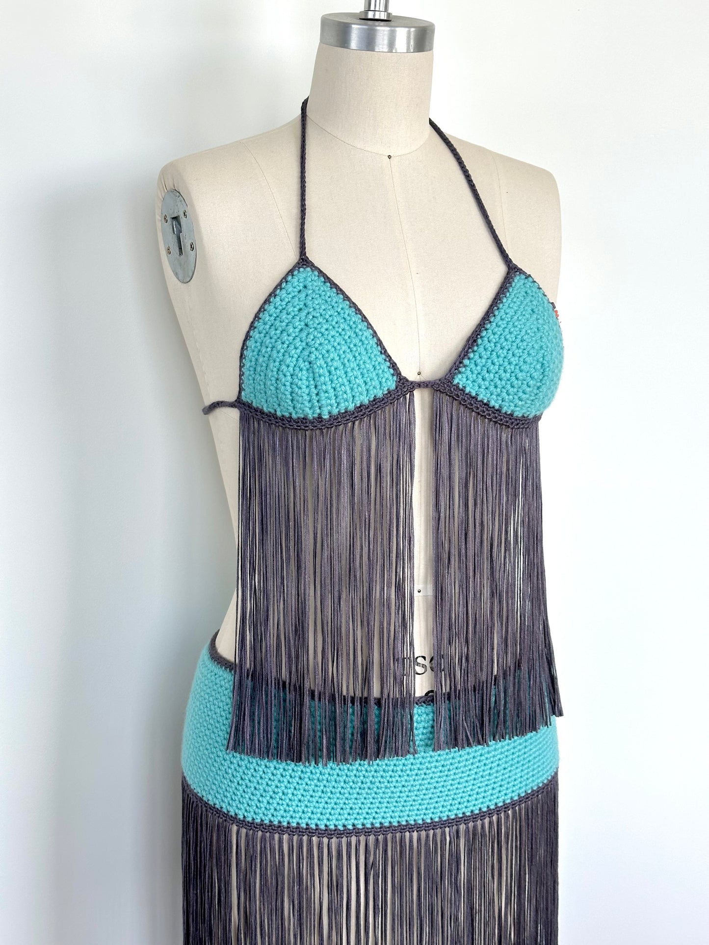 Iris Fringe Top