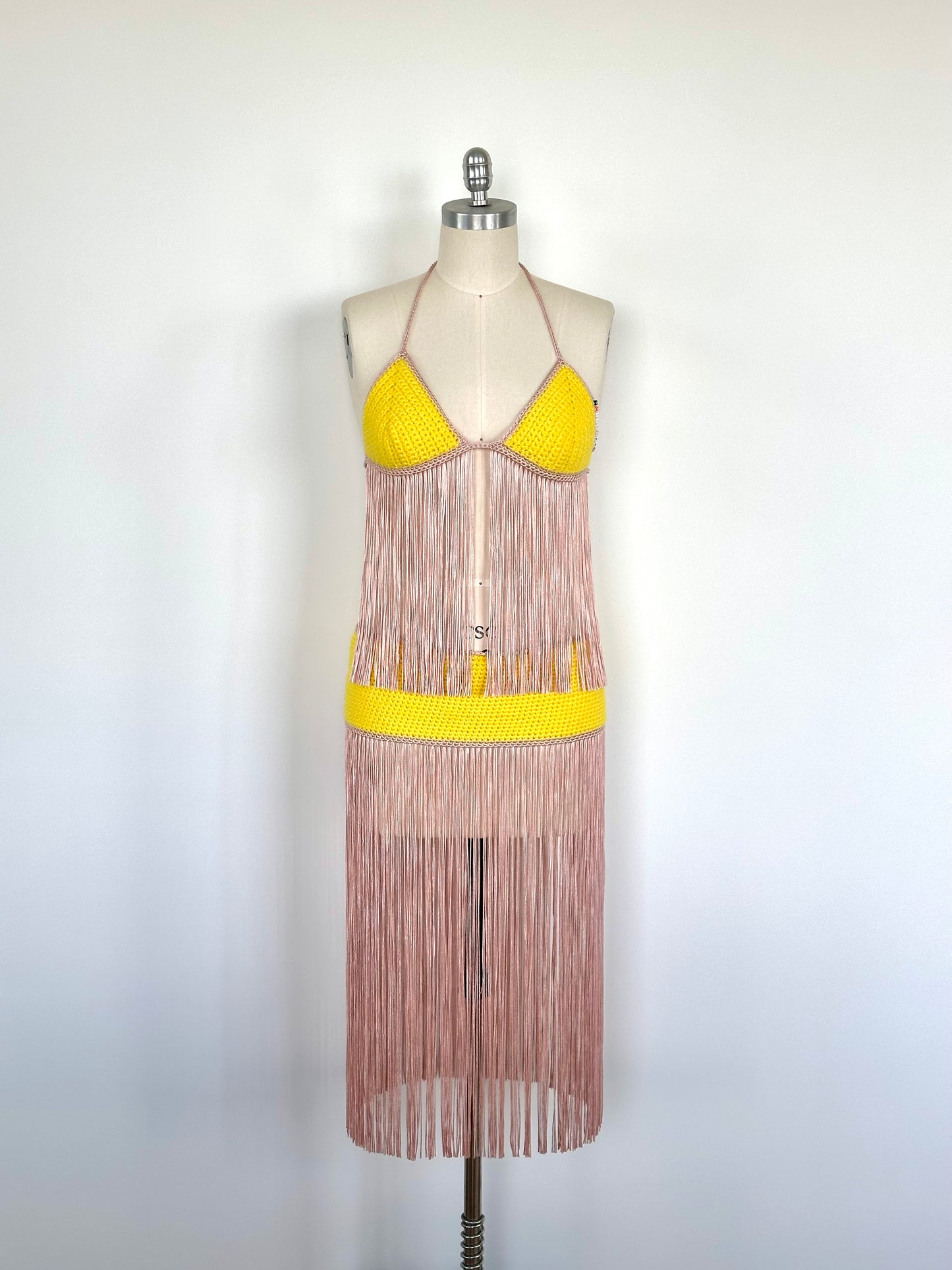 Riya Fringe Skirt
