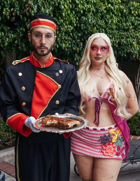 Vanilla Crochet Two-Piece Set