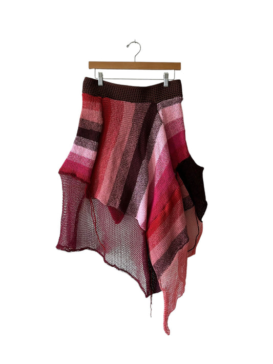 Rose Asymmetrical Skirt