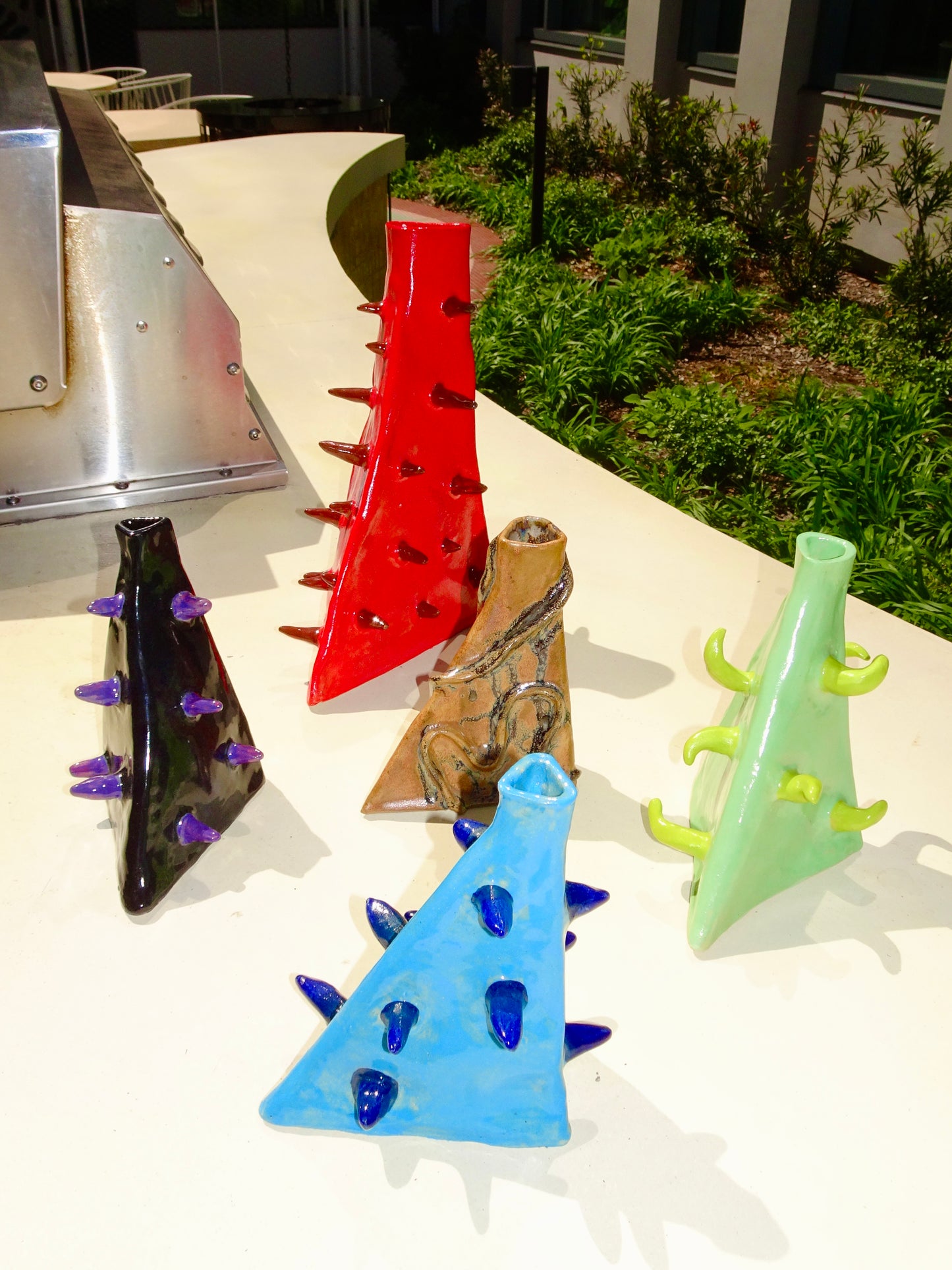 Spikey Vases