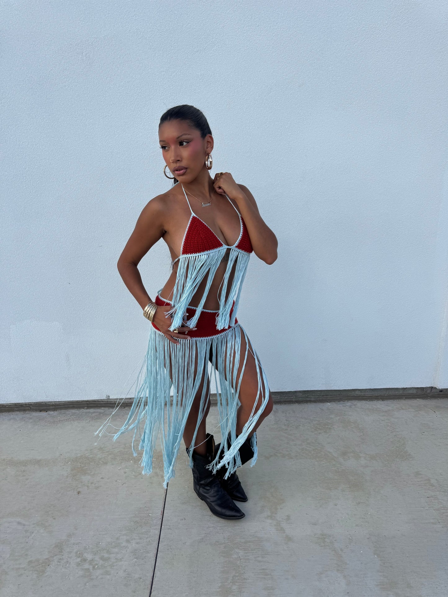 Rowe Fringe Skirt