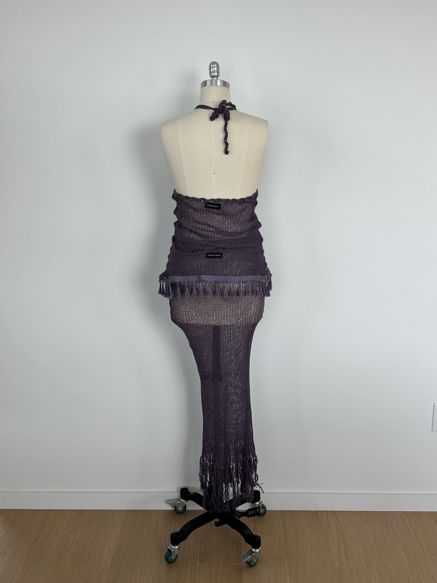 Purple Fringe 2-Piece Set