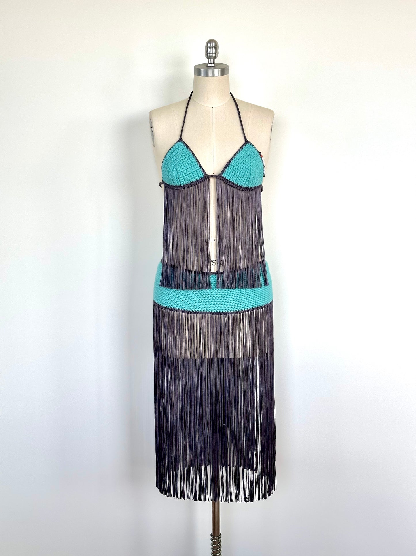 Iris Fringe Skirt