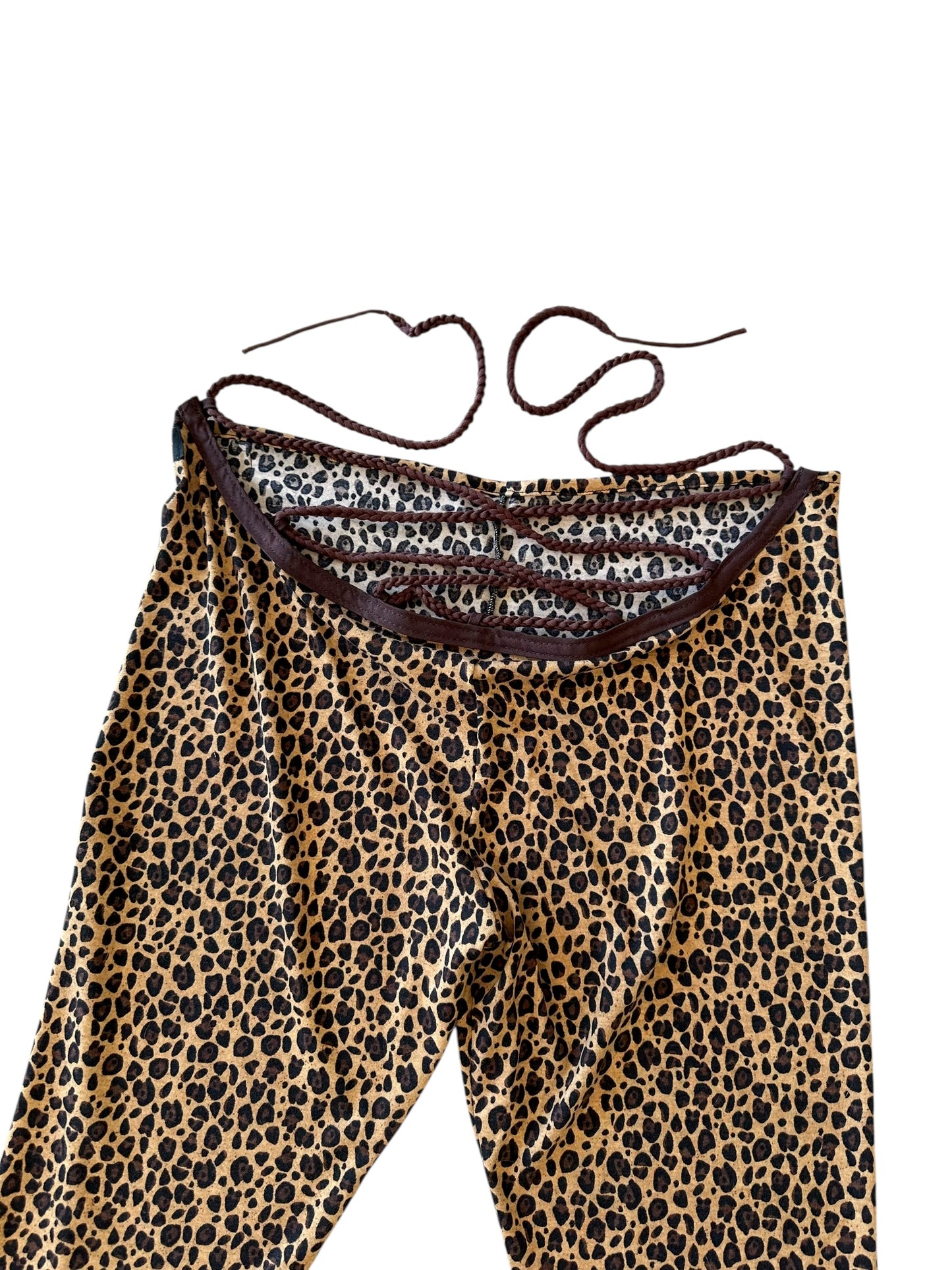 Jade Lace-Up Capri Pant