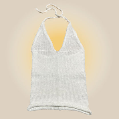 Comfort Halter Top ‘White’