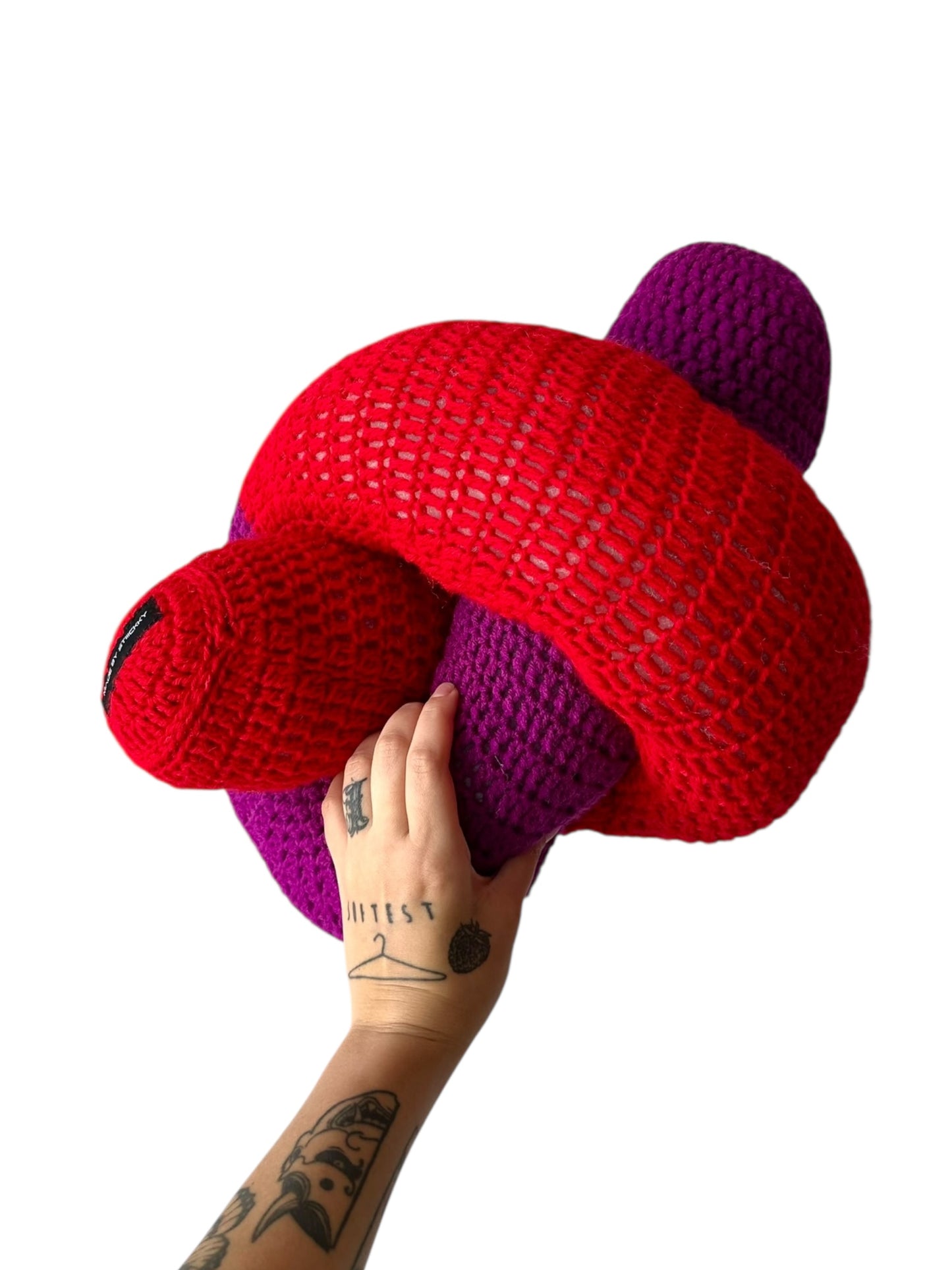 Crochet Knot Pillow
