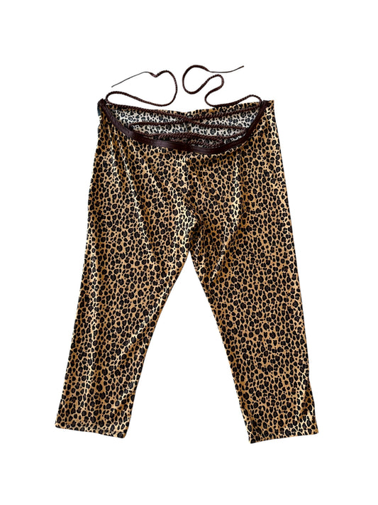 Jade Lace-Up Capri Pant