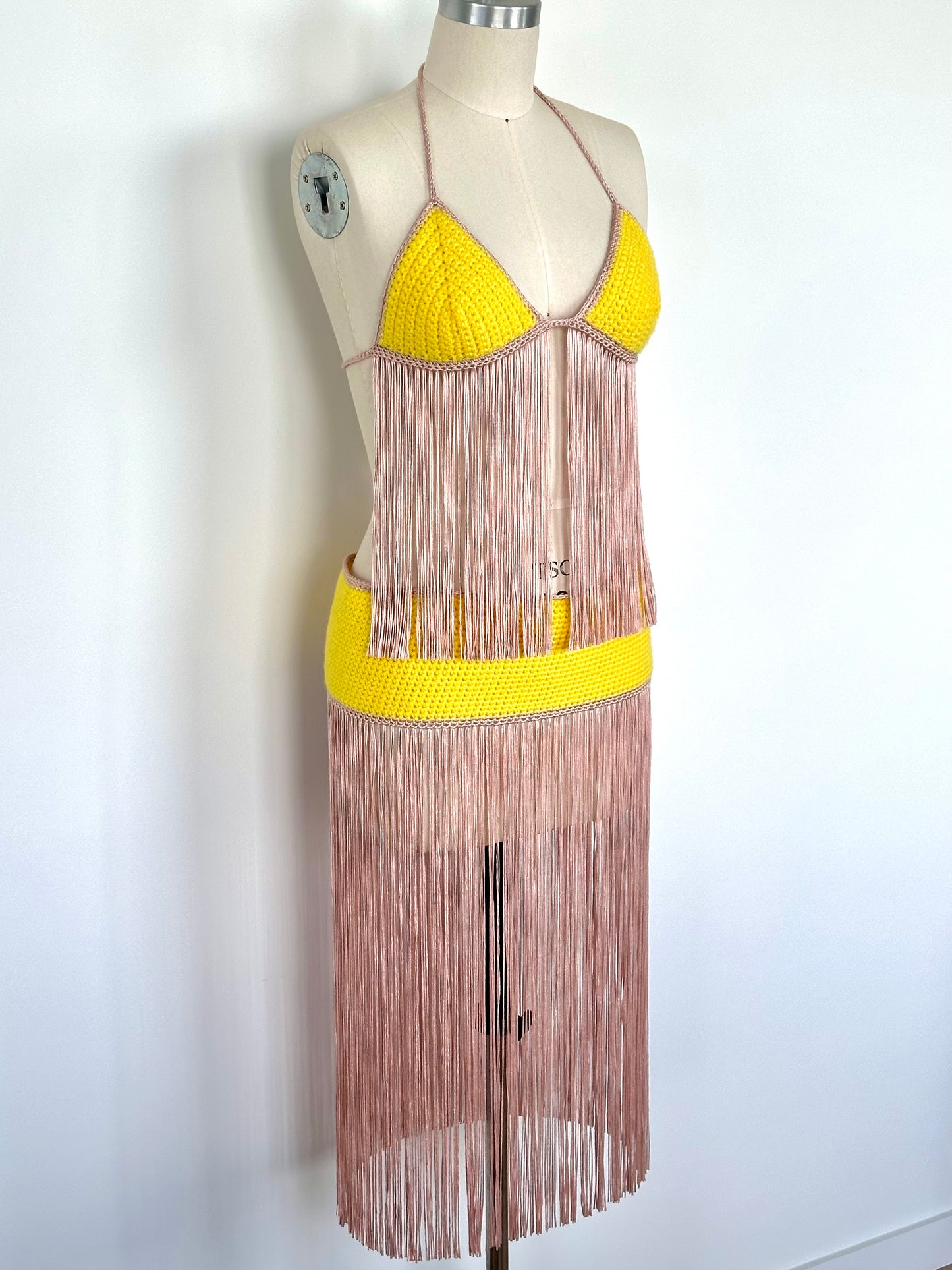 Riya Fringe Skirt
